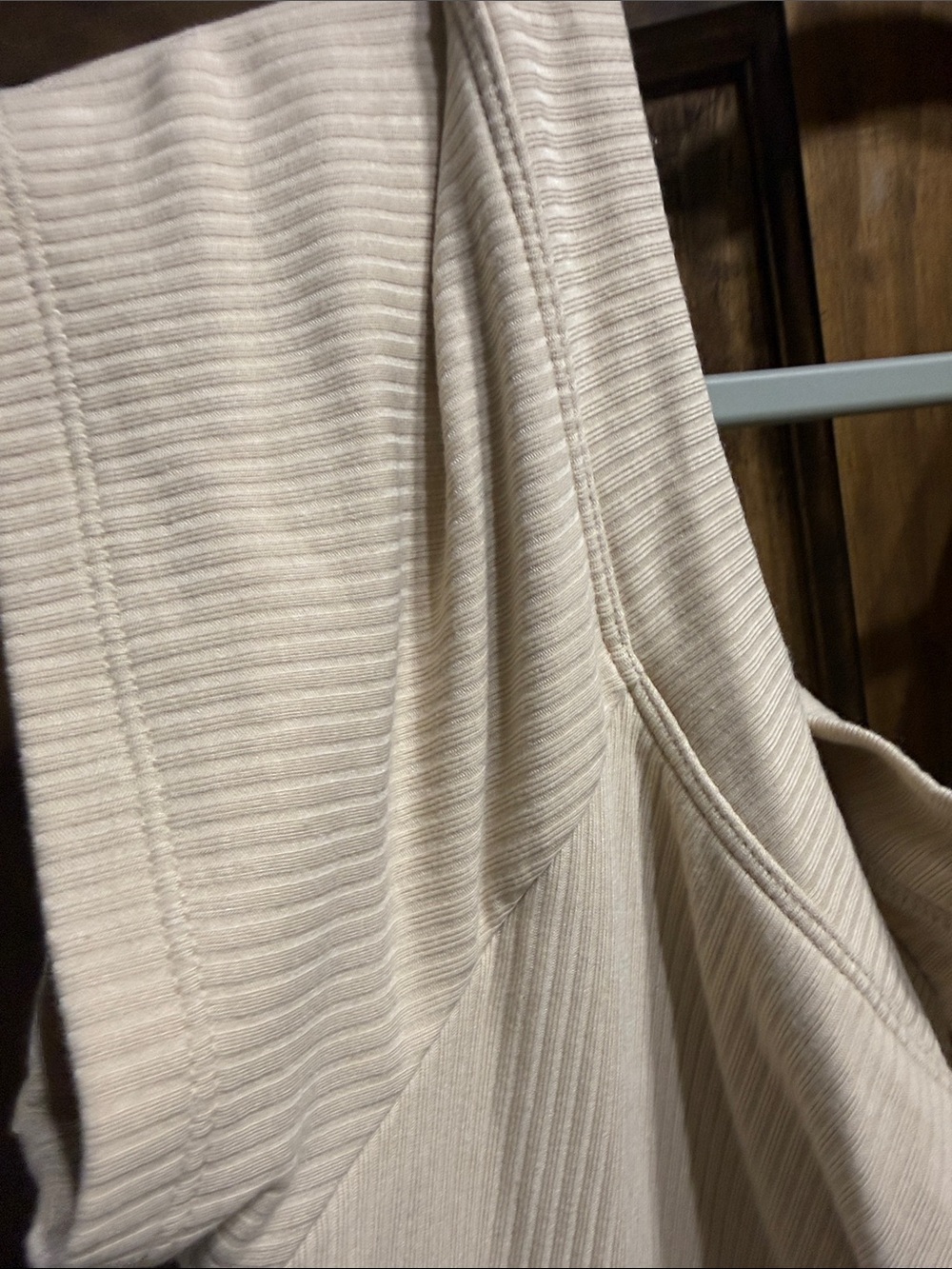 Old Navy Cream Ribbed Teddy Jacket - Picture 4 of 9